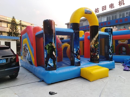 आउटडोर मज़ा कूद जम्पर Inflatable कॉम्बो बाउंसर कैसल बाउंस हाउस