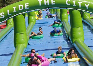 बच्चों के मनोरंजन के लिए अनुकूलित लंबे समय तक अद्भुत inflatable पानी स्लाइड
