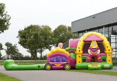 स्लाइड के साथ लोकप्रिय Pricess Inflatable कॉम्बो पीवीसी Duarable बाउंस हाउस
