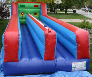 शानदार परिवार निधि के लिए पीवीसी Tarpaulin बंजी रन Inflatable पार्टी खेल