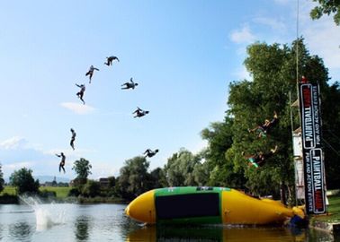 पूल, टिकाऊ पीवीसी Tarpaulin के लिए कूदते पानी ब्लॉग Inflatable जल खिलौने
