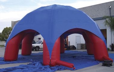 अनुकूलित 10 मीटर Inflatable स्पाइडर तम्बू डोम Inflatble 6 पैर के साथ तम्बू