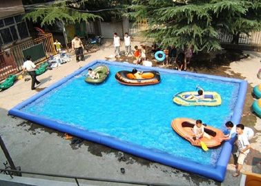आउटडोर बच्चे पोर्टेबल वाटर पूल बड़े आयत स्विमिंग पूल को उड़ाते हैं