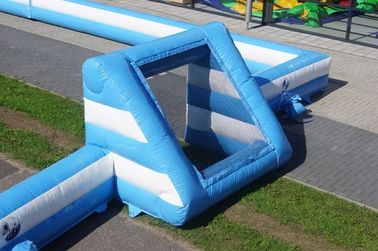 बच्चों के लिए बड़े Inflatable जल खेल उपकरण सॉकर बोर्डिंग स्कूल Inflatable फुटबॉल