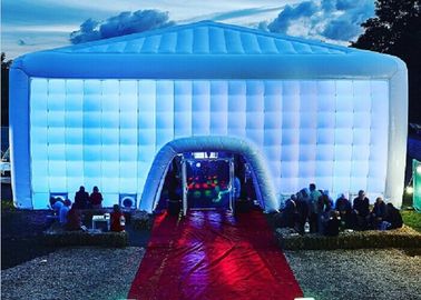 सीई / उल ब्लोअर के साथ एलईडी पार्टी या प्रदर्शनी विज्ञापन Inflatable तम्बू