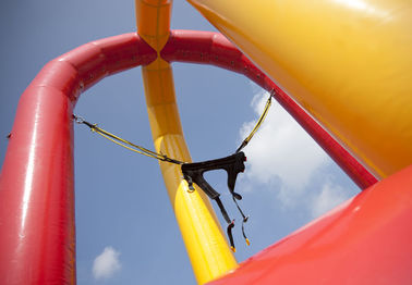 चरम Inflatable खेल खेल 4.2 मीटर Inflatable बंजी Trampoline