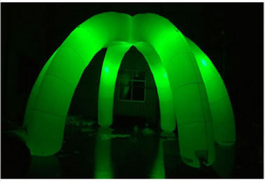 एलईडी सजावट लाइट के साथ क्लब सजावट Inflatable आर्क आकर्षक