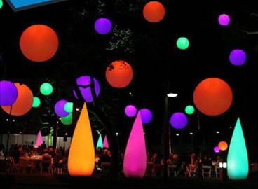 आश्चर्यजनक Inflatable विज्ञापन उत्पाद Inflatable रंग बदलती एलईडी बढ़ती रोशनी