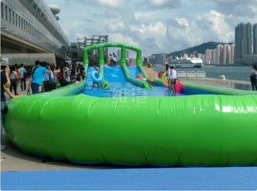 300 मीटर लंबी वायु सील एक परिवार मज़ा दिवस के लिए विशाल Inflatable पानी स्लाइड सील