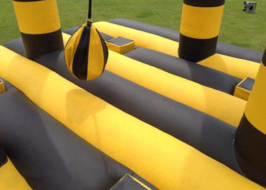 40x20Ft Inflatable पार्टी गेम्स Wrecking बॉल, अनुकूलित चरम मानव विध्वंस गेंद