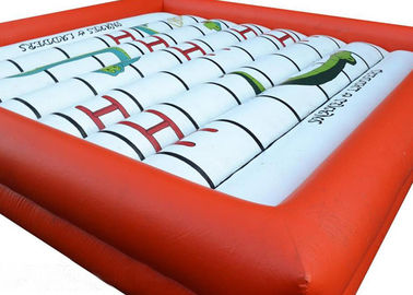 अद्भुत inflatable आउटडोर खेलों सांप और सीढ़ी फोम पासा के साथ बजाना