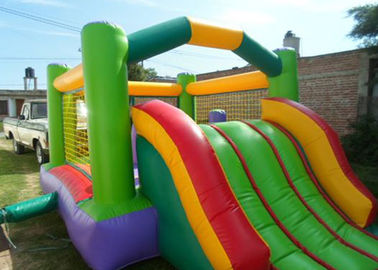बच्चों के लिए स्लाइड के साथ आश्चर्यजनक Inflatable खेल उछालभरी पार्टी Inflatable कॉम्बो बाउंसर