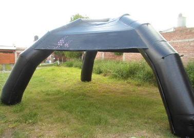 बड़े पीवीसी कार आश्रय Inflatable स्पाइडर तम्बू बूथ तम्बू अनुकूलित 4 पैर