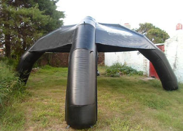 बड़े पीवीसी कार आश्रय Inflatable स्पाइडर तम्बू बूथ तम्बू अनुकूलित 4 पैर