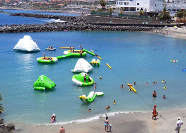 सागर Inflatable फ़्लोटिंग वाटर पार्क, वाणिज्यिक अल्टीमेट Inflatable स्लाइड पार्क