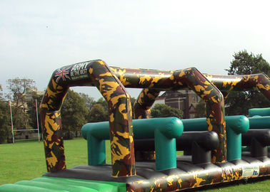 छद्म विशालकाय सेना inflatable बच्चों के हमले पाठ्यक्रम, हमला पाठ्यक्रम विचार