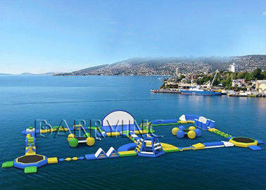 आउटडोर जल लहरें जल पार्क उपकरण, Inflatable फ़्लोटिंग जल पार्क