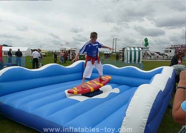 विज्ञापन के लिए बच्चों को Inflatable खेल खेल मैकेनिकल सर्फ सिम्युलेटर