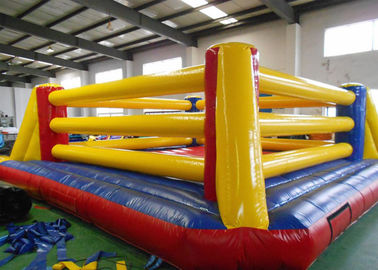 मज़ा के लिए सूट के साथ सुपर Inflatable खेल खेल बच्चों Inflatable बॉक्सिंग अंगूठी