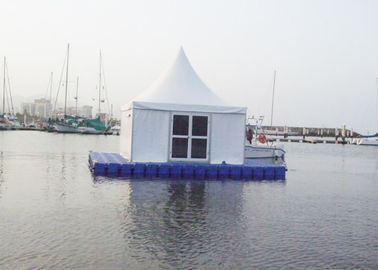 विशालकाय Inflatable फ़्लोटिंग तम्बू, पीवीसी सामग्री के साथ गुणवत्ता अनुकूलित पूल तम्बू