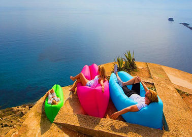 बेंच लॉन्गी आलसी थैला Inflatable स्लीपिंग बैग कैम्पिंग Hangout एयर सोफा यात्रा लंबी पैदल यात्रा के लिए