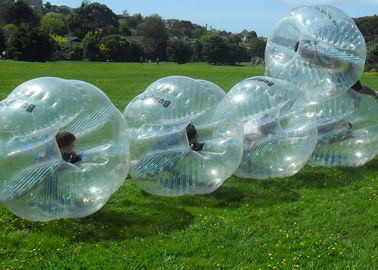 सॉकर के लिए पीवीसी बम्पर बबल बॉल, वयस्क के लिए 1.2 मी 1.5 मीटर 1.7 मीटर मानव Inflatable बम्पर बॉल