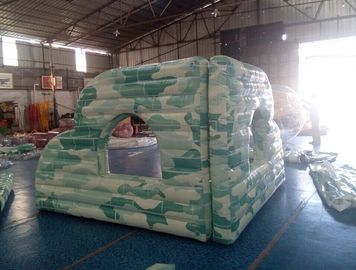 पीवीसी सामग्री Iinflatable टैंक बंकर पेंटबॉल, Inflatable खेल खेल पेंटबॉल बंकर