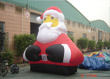 विज्ञापन के लिए विशाल क्रिसमस फैशनेबल क्रिसमस विशाल आउटडोर इन्फ्लैटेबल सांता