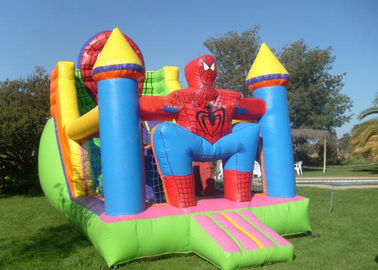 Inflatable स्पाइडर मैन कूदते हाउस, Inflatable बाउंसर कूदते उछालभरी