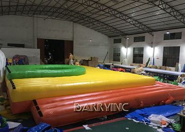 बेंच के लिए स्पेन वाणिज्यिक ग्रेड पीवीसी Inflatable बीच वॉलीबॉल बॉसबॉल कोर्ट