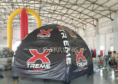 लोगो प्रिंटिंग के साथ कस्टम Inflatable एयर तम्बू / विज्ञापन Inflatable घटना तम्बू