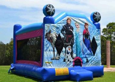 बच्चों के पार्टी के लिए अनुकूलित जमे हुए थीम्ड Inflatable उछालभरी कूद कैसल