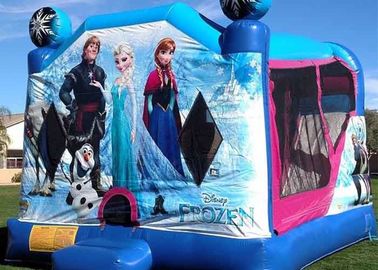 बच्चों के पार्टी के लिए अनुकूलित जमे हुए थीम्ड Inflatable उछालभरी कूद कैसल
