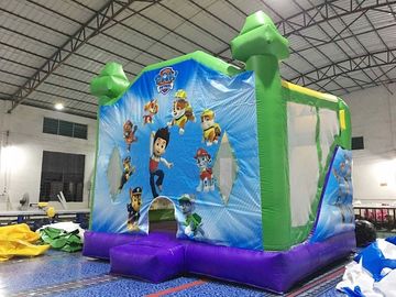 वाणिज्यिक घर का उपयोग Inflatable बाउंसी कैसल, स्लाइड के साथ Inflatable बाउंसर हाउस जंप हाउस