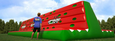 ग्रीष्मकालीन कार्यक्रम सीई अनुमोदन के लिए अनुकूलित बड़े Inflatable 5k रन / Inflatable उछाल वाली बाधा कोर्स