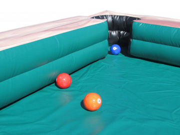 वाणिज्यिक ग्रेड Inflatable खेल खेल मानव बिलियर्ड स्नूकर बॉल फील्ड