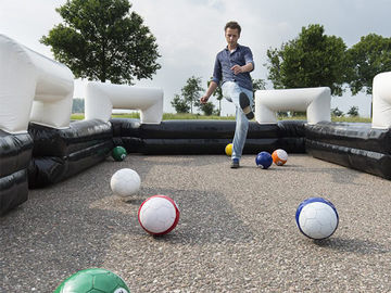 विशाल खेल खेल विशालकाय स्नूकर फुटबॉल Inflatable खेल Arena मानव बिलियर्ड्स
