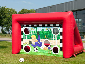आउटडोर Inflatable खेल खेल पोर्टेबल बच्चों Inflatable फुटबॉल सॉकर लक्ष्य