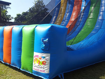 0.55 पीवीसी Tarpaulin Inflatable इंटरेक्टिव गेम्स विशालकाय Inflatable बास्केटबॉल हूप