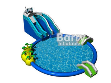 बच्चों के लिए अनुकूलित बिग हाथी Inflatable आउटडोर मनोरंजन पार्क उपकरण