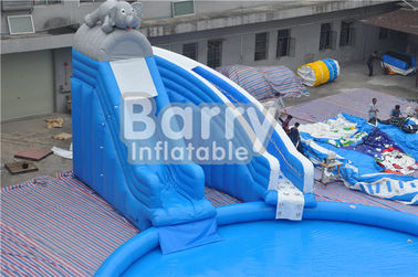 बच्चों के लिए अनुकूलित बिग हाथी Inflatable आउटडोर मनोरंजन पार्क उपकरण