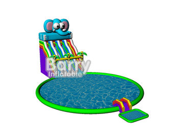 ग्रीष्मकालीन बच्चे सीई, एन 14 9 60 के साथ पार्क गेम, हाथी inflatable जल पार्क खेलते हैं