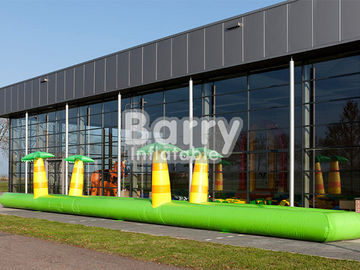 वाणिज्यिक घटना के लिए पीवीसी Inflatable बेली स्लाइड जंगल Inflatable पर्ची एन स्लाइड