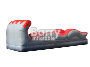 ग्रीष्मकालीन के लिए कस्टम सुनामी Inflatable जल स्लाइड एन स्लाइड / ज्वालामुखी / वेव पर्ची स्लाइड