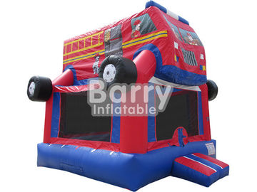 राक्षस ट्रक Inflatable कूदते घर EN71 स्वीकृत बच्चे उछाल घरों उड़ा