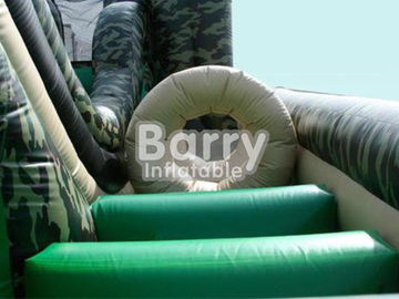 0.55 पीवीसी सेना Inflatable बाधा कोर्स वयस्कों के लिए सैन्य बाधा कोर्स