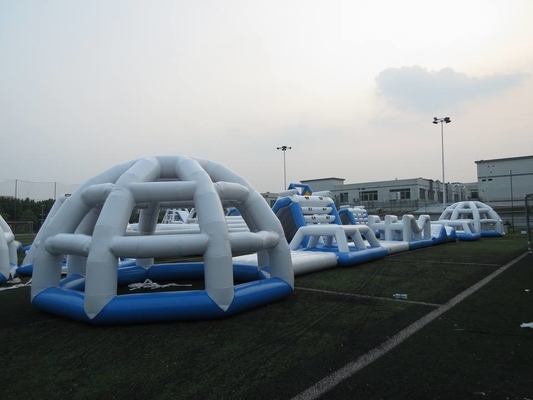 OEM 0.9 मिमी पीवीसी inflatable पानी पार्क खेल तैरते पानी पार्क
