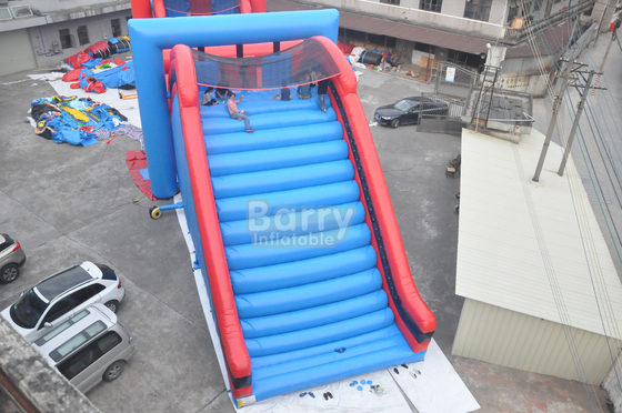 आउटडोर मज़ा वयस्क inflatable बाधा पाठ्यक्रम 5K बाधा खेल बाउंसर स्लाइड कॉम्बो
