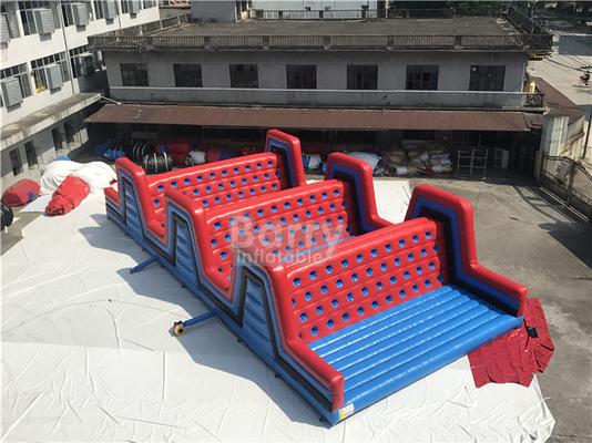 आउटडोर खेल खेलों के लिए विशाल वाणिज्यिक inflatable कॉम्बो के लिए inflatable 5k बाधा कोर्स