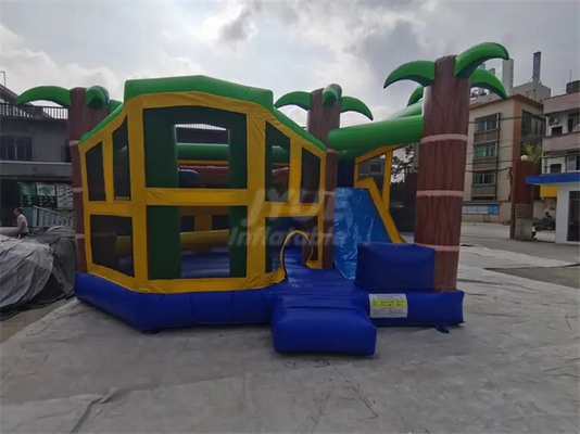वाणिज्यिक ग्रेड Inflatable Castle बच्चों का उछाल घर Phthalate मुक्त